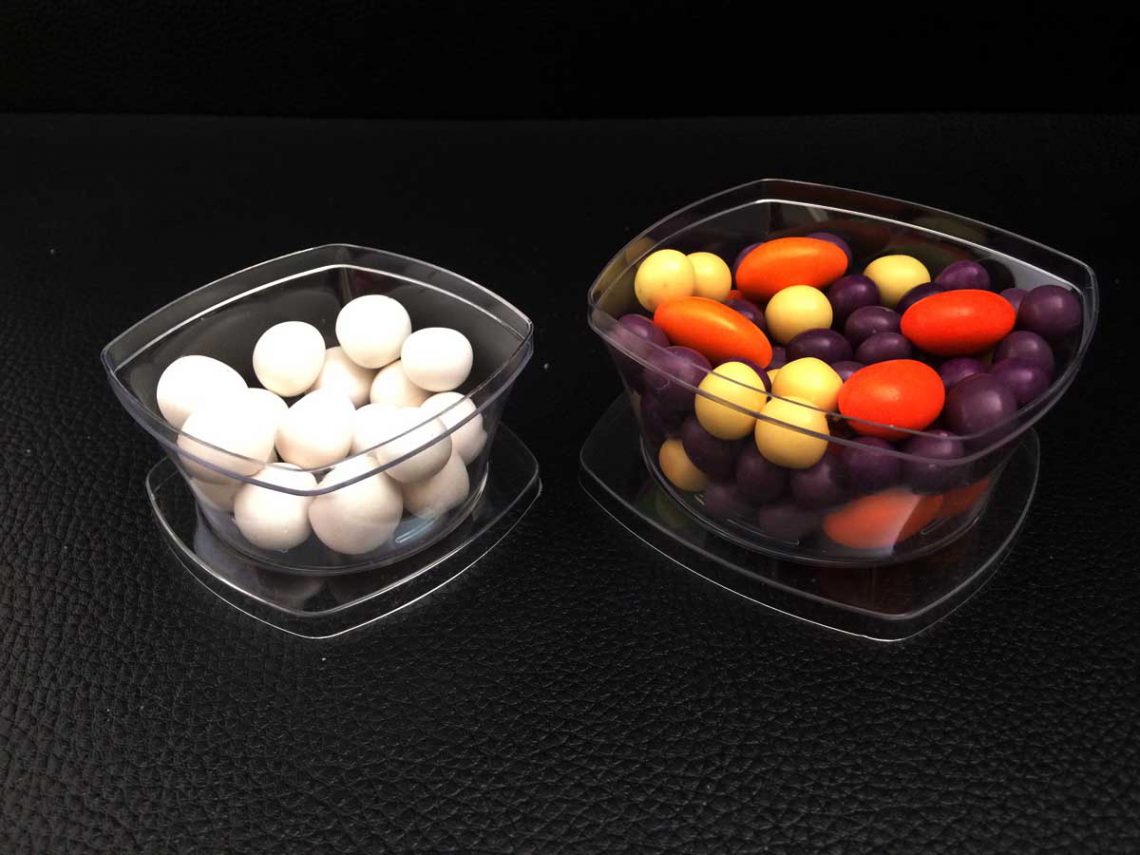 فروش ظروف یکبار مصرف کریستالی لوکس