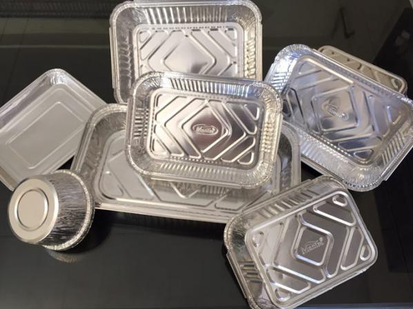 قیمت فروش ظروف یکبار مصرف آلومینیومی
